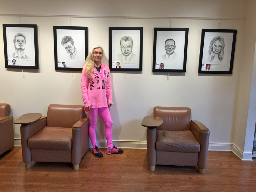 Edina Kinga Agoston Pencil Portrait Artist