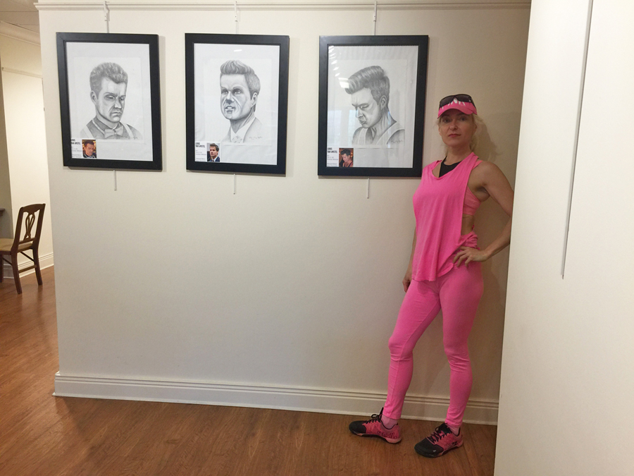 Edina Kinga Agoston Pencil Portrait Artist