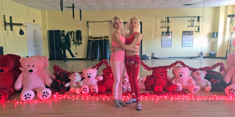 Amanda Schaefer and Edina Kinga Agoston at SYS in Southampton, Long Island, New York