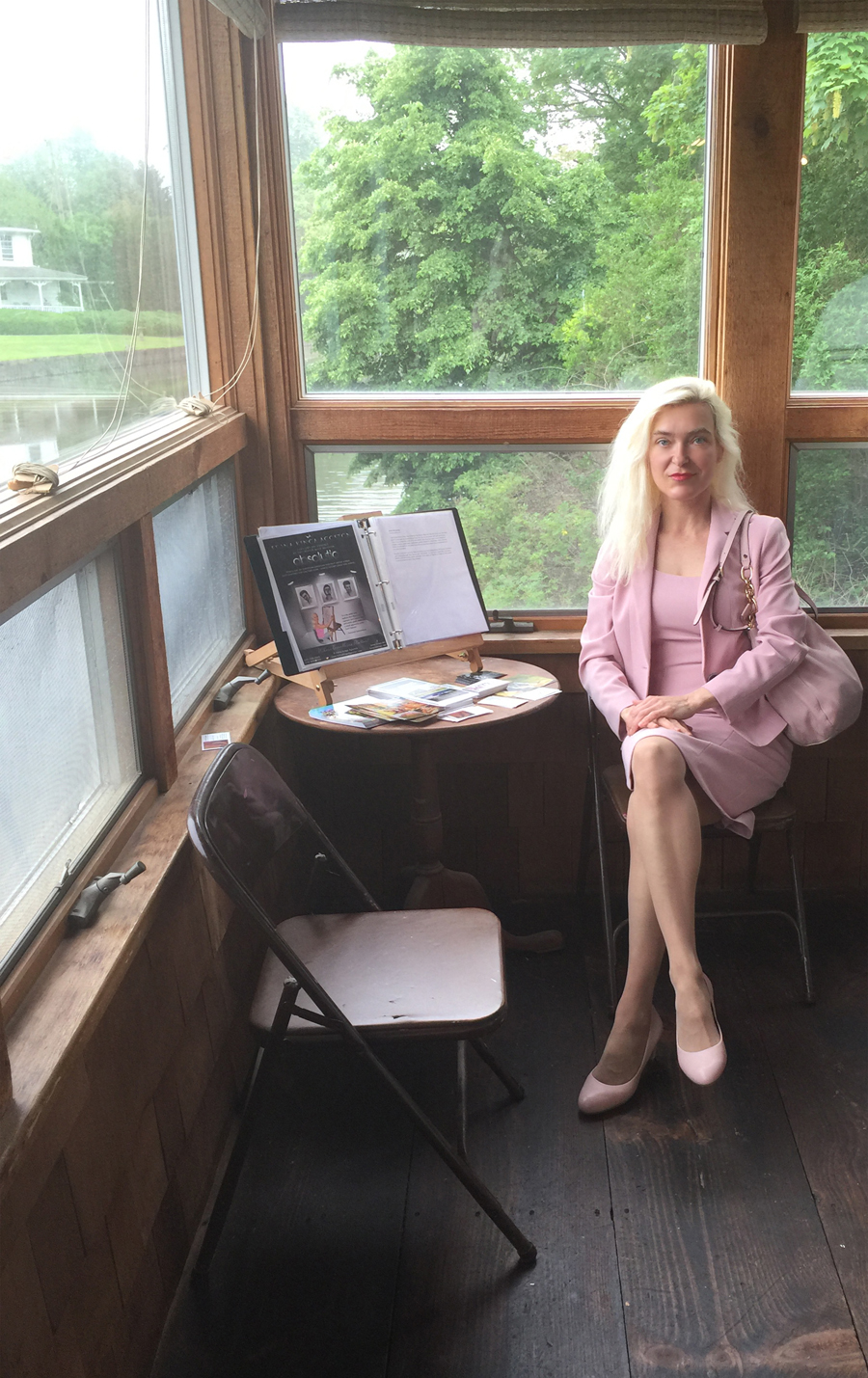 Edina Kinga Agoston Pencil Portrait Artist at Water Mill Museum